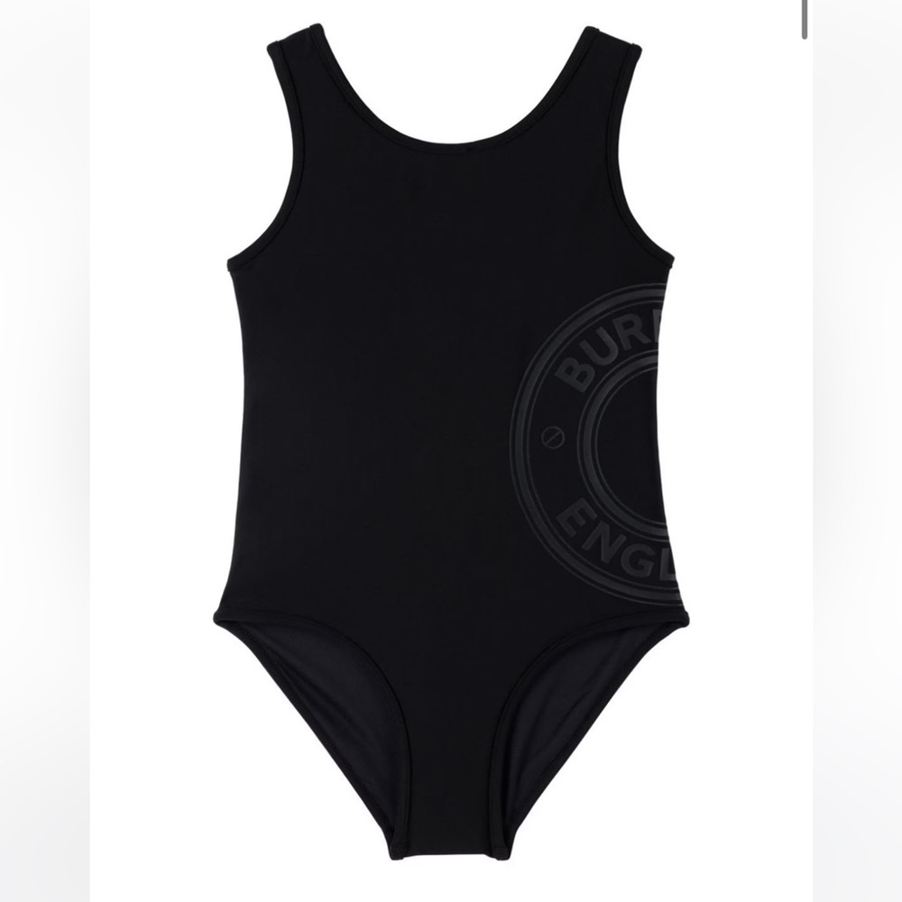 Kids Burberry One-Piece Swimsuit
